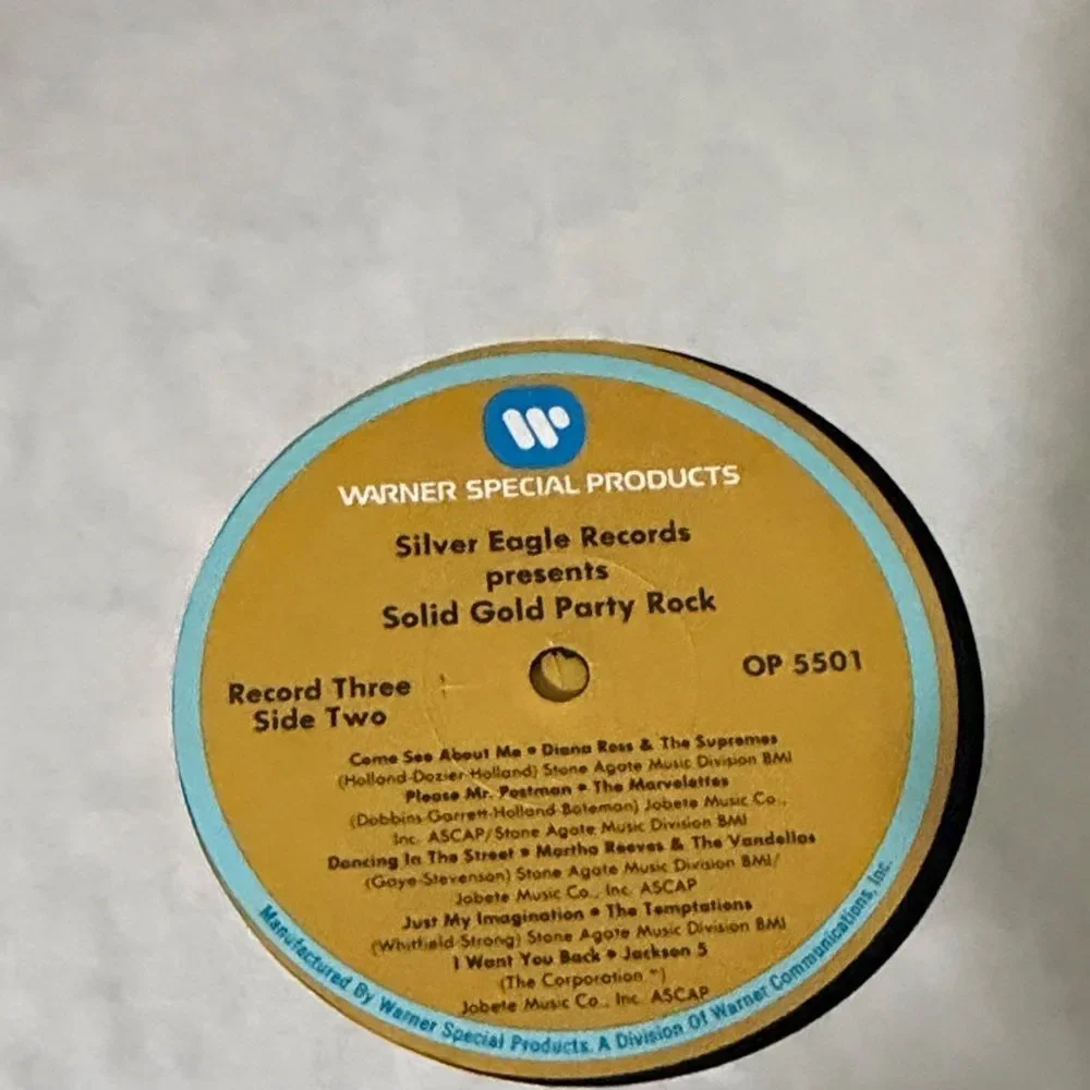 Vintage 1980s Solid Gold – Party Rock Vinyl Box Set (52 No.1 Hits)